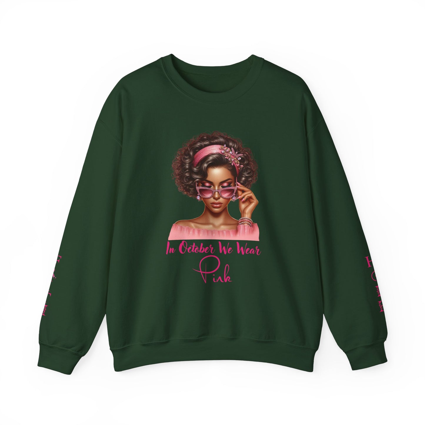 Pink Breast Cancer Awareness Sweatshirt