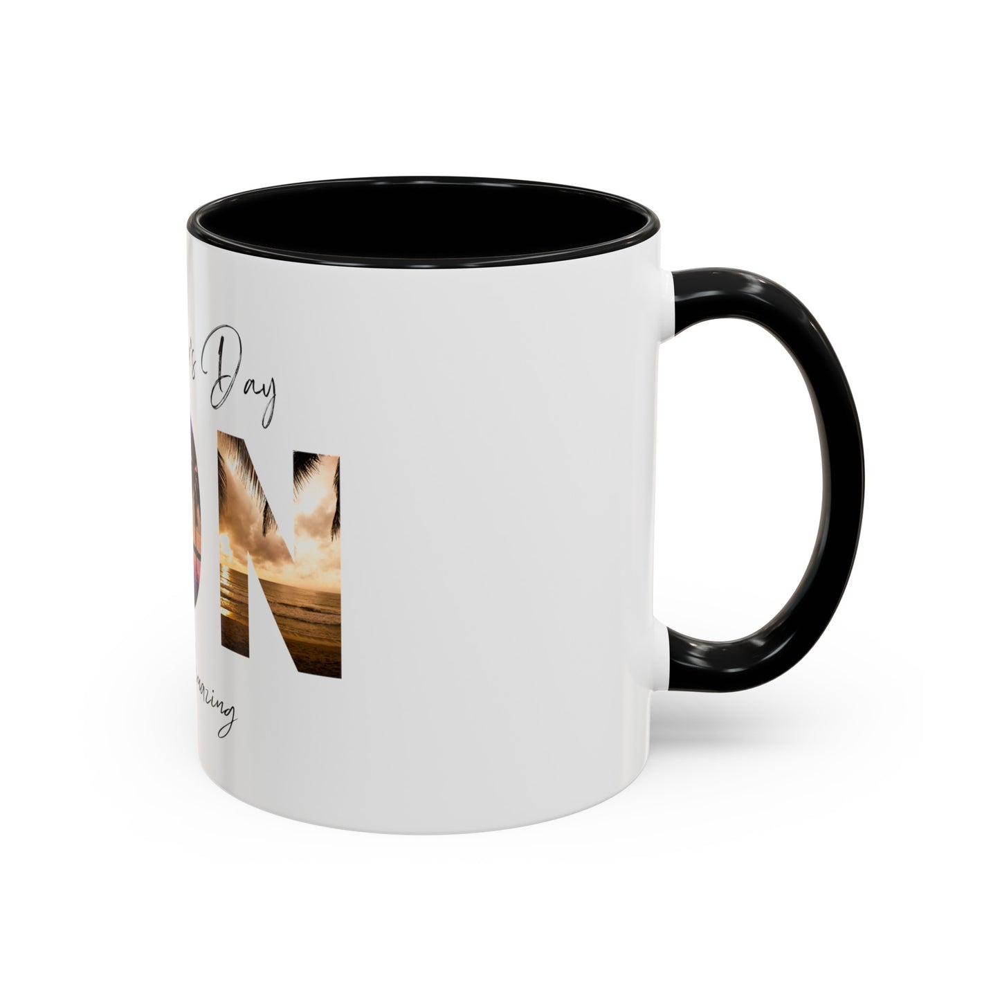 "Happy Father's Day Son" Colorful Coffee Mug (11, 15oz)
