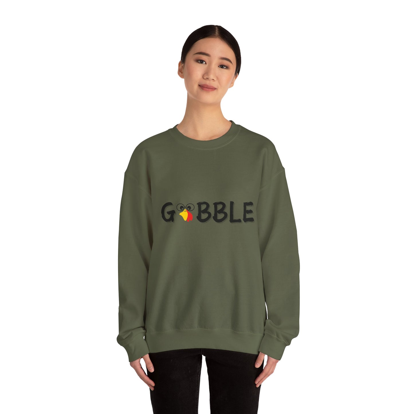 Thanksgiving Gobble 'Till You Wobble Unisex Sweatshirt