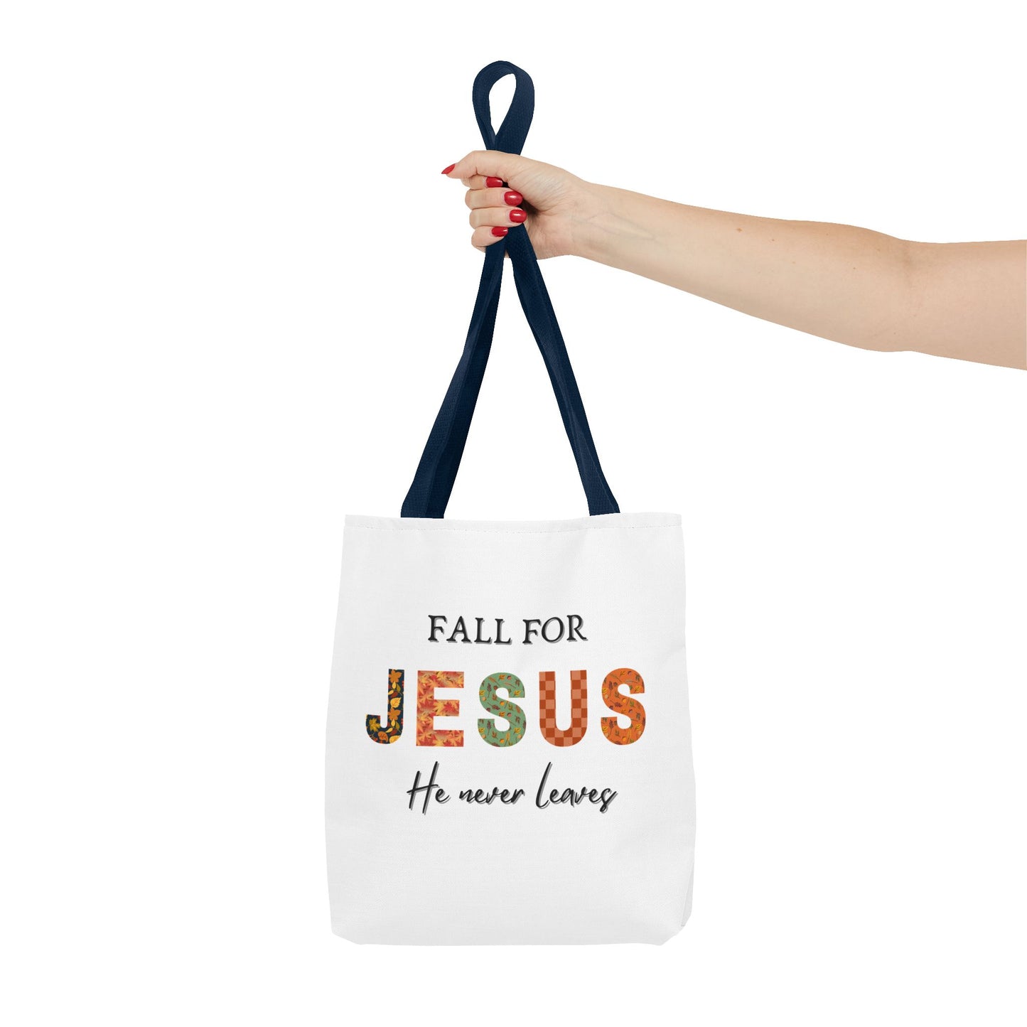 Fall For Jesus Tote Bag