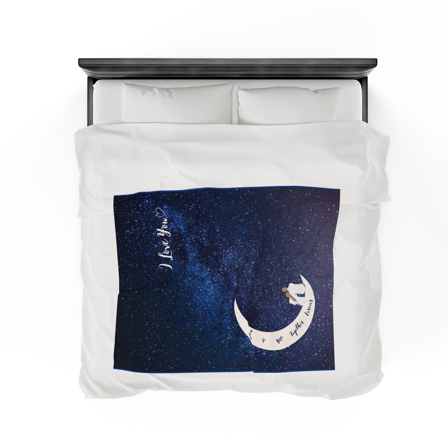 "I Love You"- Plush Blanket