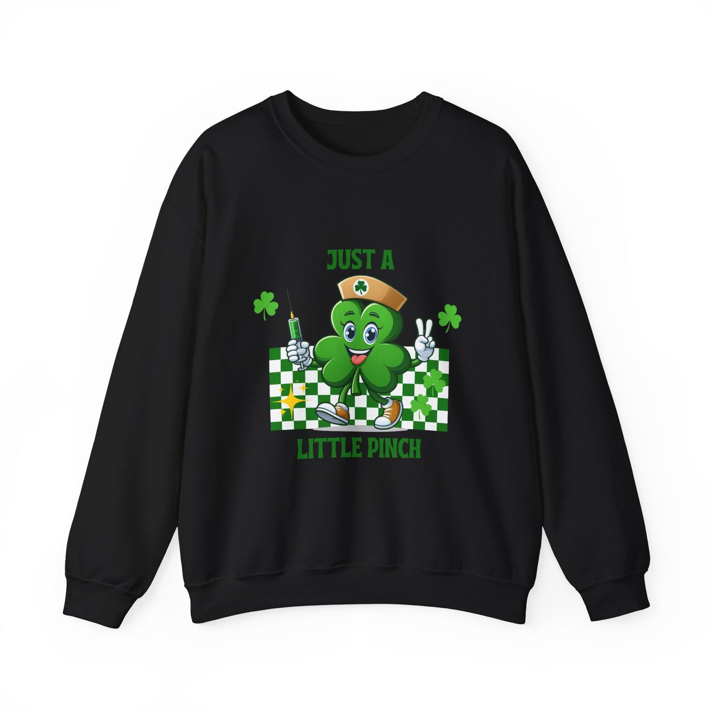 Funny Shamrock Nurse Sweatshirt