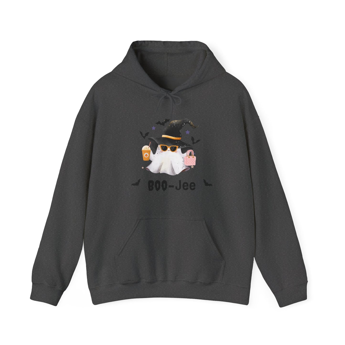 Boo-Jee and Cute Halloween Ghost Hooded Sweatshirt