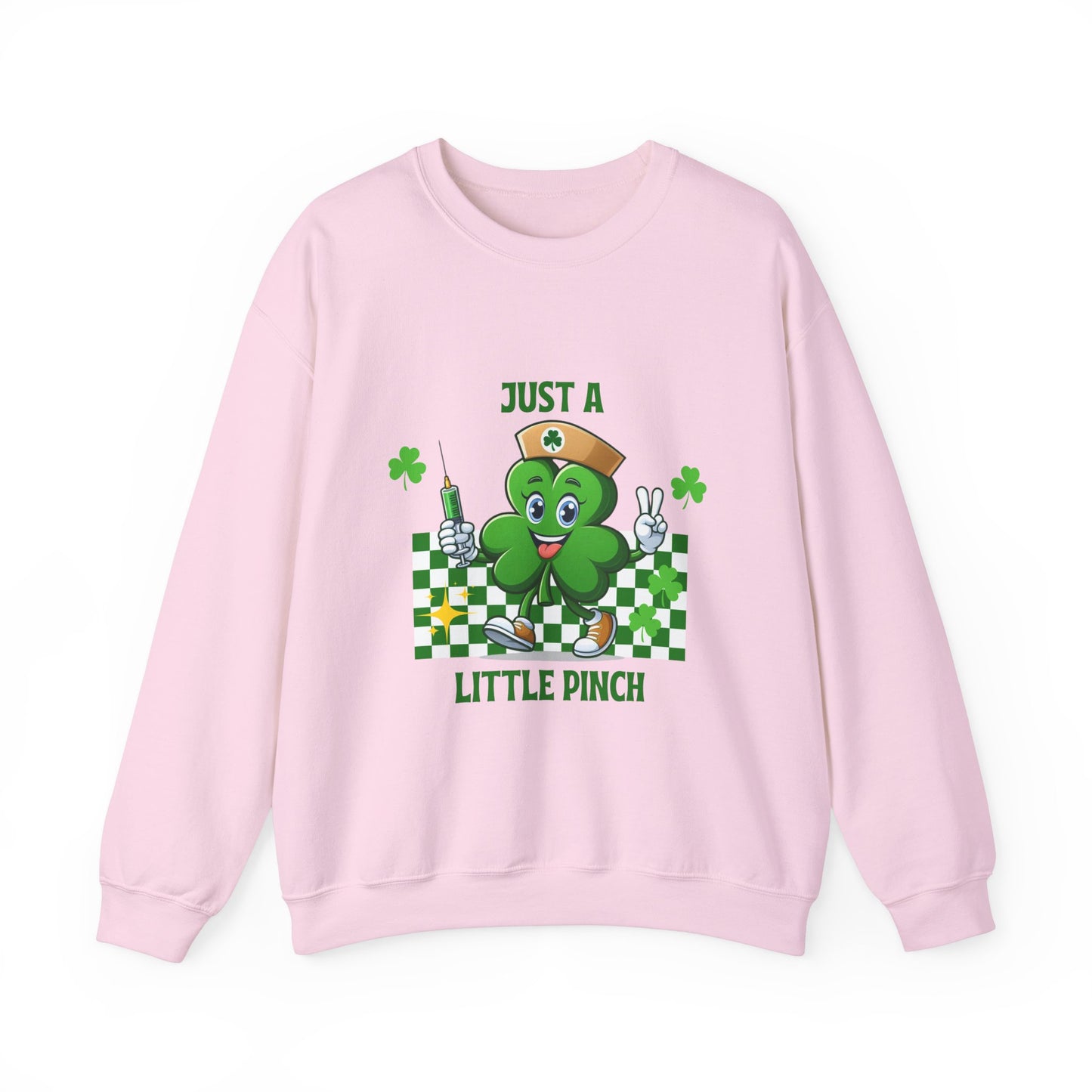 Funny Shamrock Nurse Sweatshirt