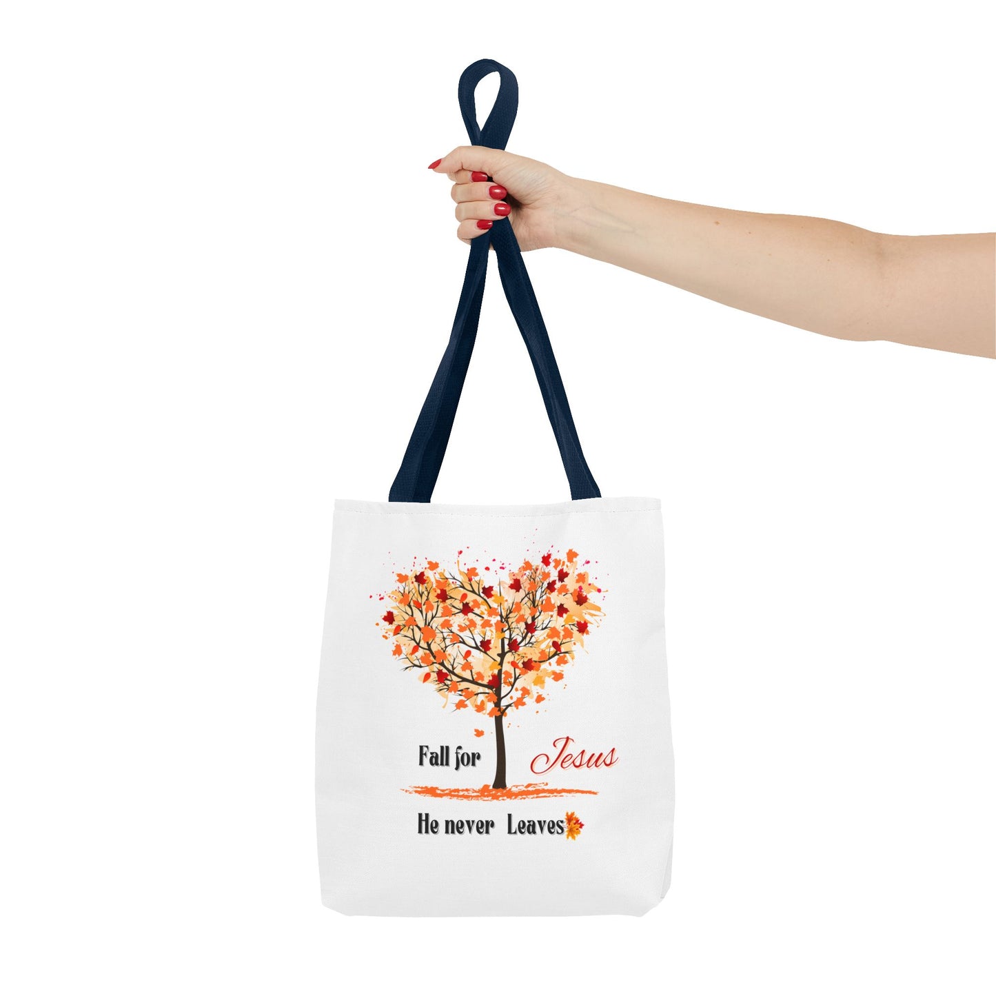 Fall for Jesus Tote Bag