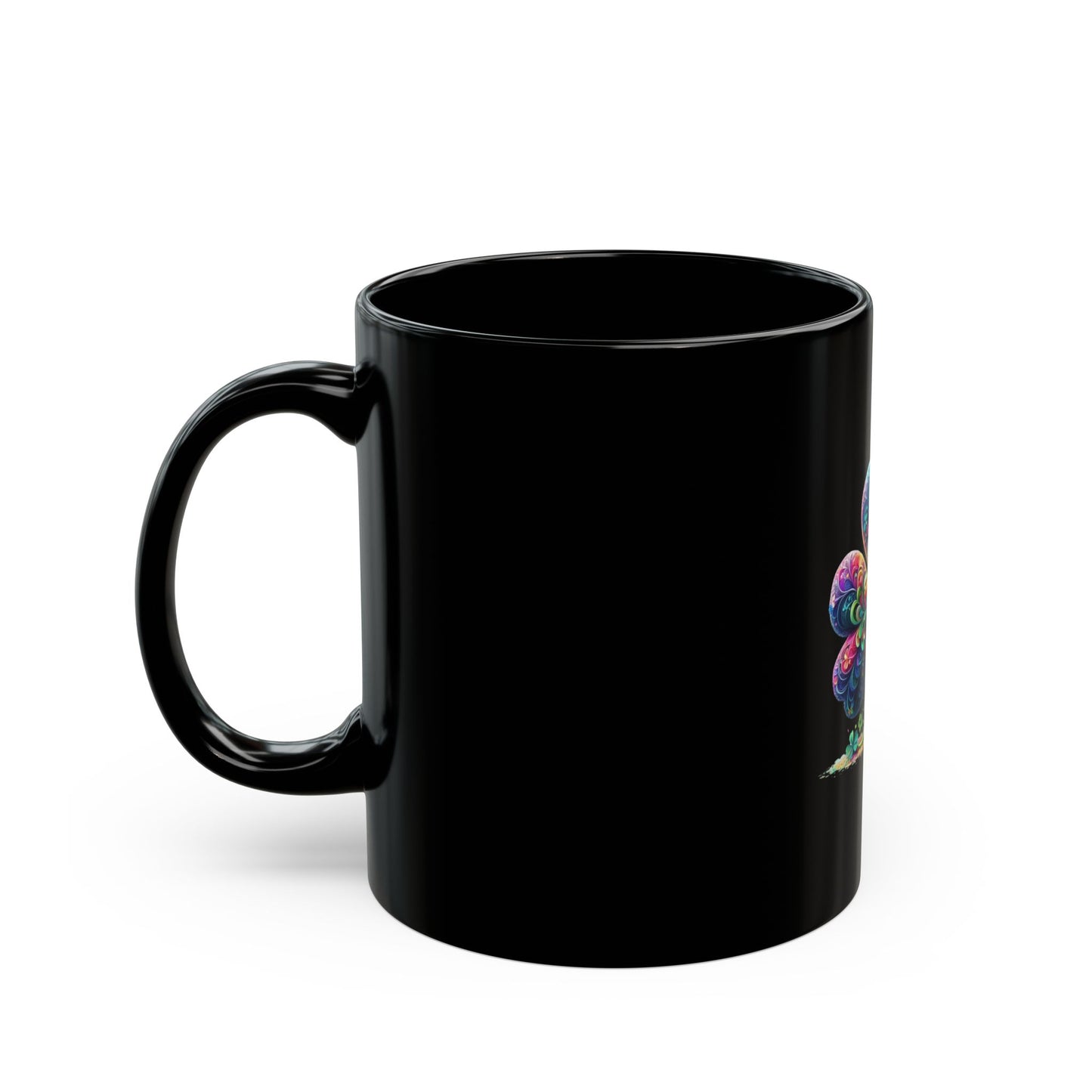 Colorful Shamrock St Patrick's Day Mug