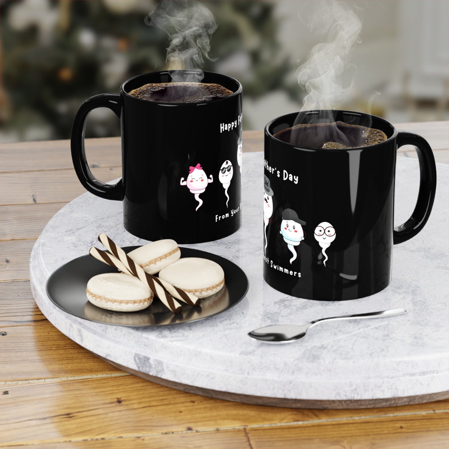 "Dad's Best Swimmers" Coffee Mug, 11oz