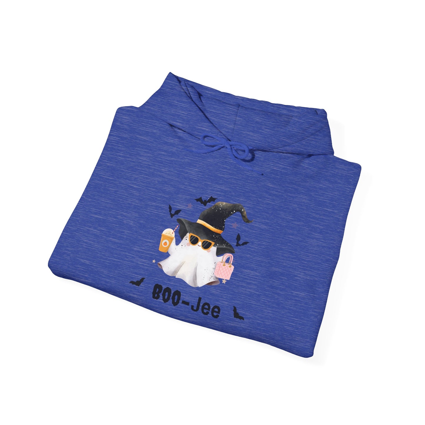 Boo-Jee and Cute Halloween Ghost Hooded Sweatshirt