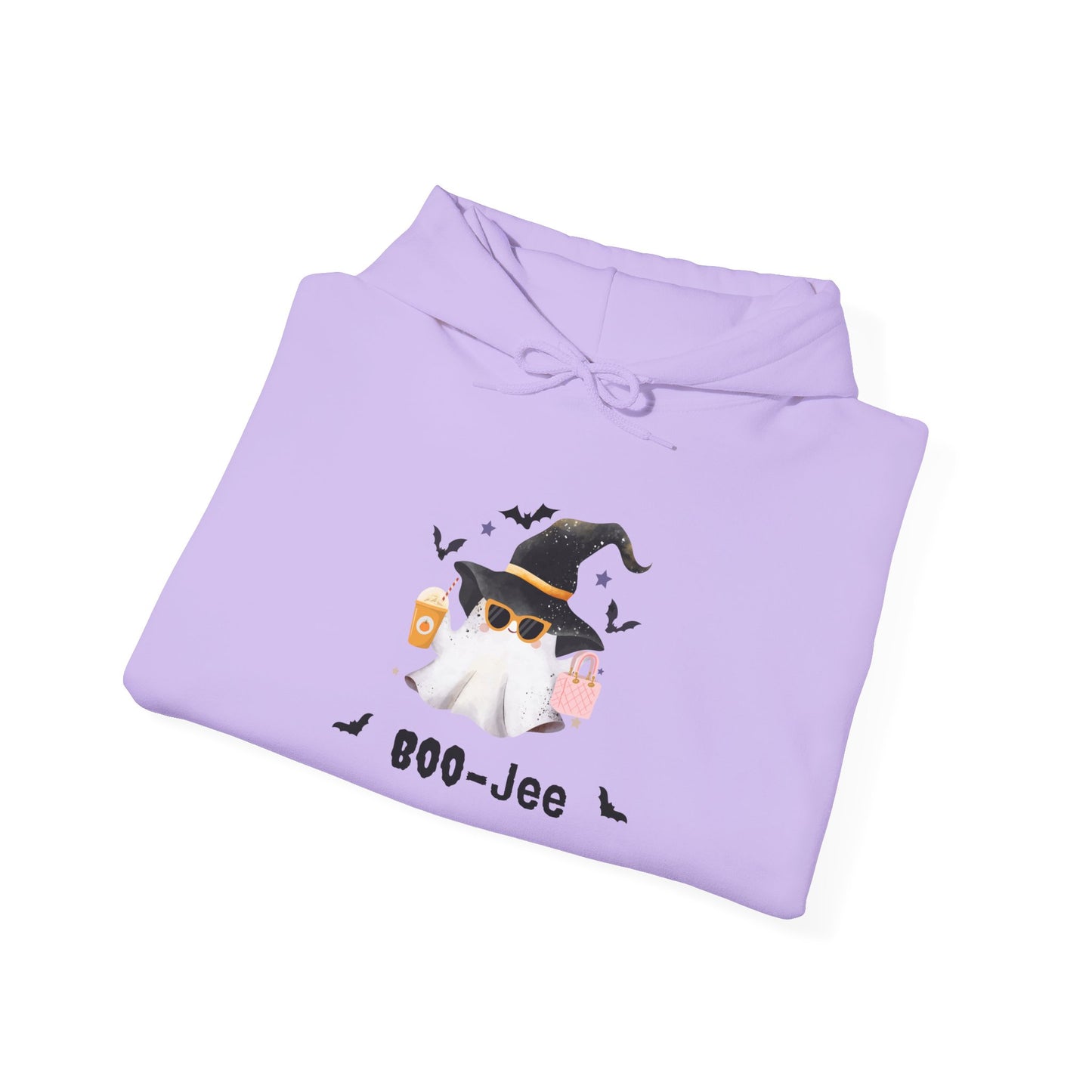 Boo-Jee and Cute Halloween Ghost Hooded Sweatshirt