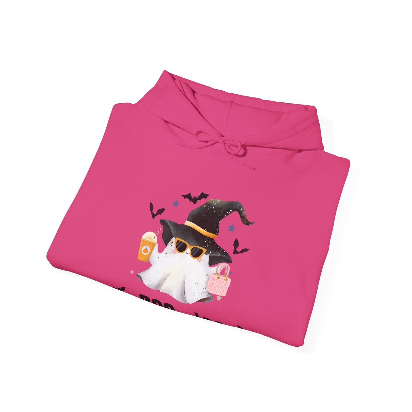Boo-Jee and Cute Halloween Ghost Hooded Sweatshirt
