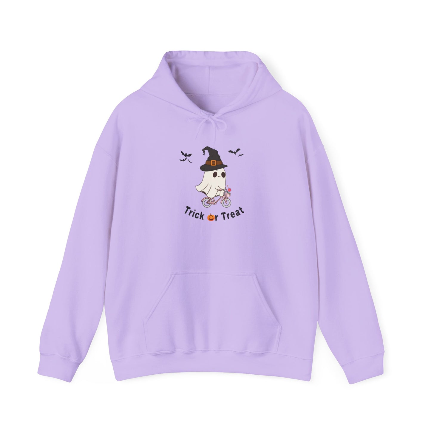 Hoodie Sweater Spooky Ghost on a Bike Halloween Unisex Sweatshirt