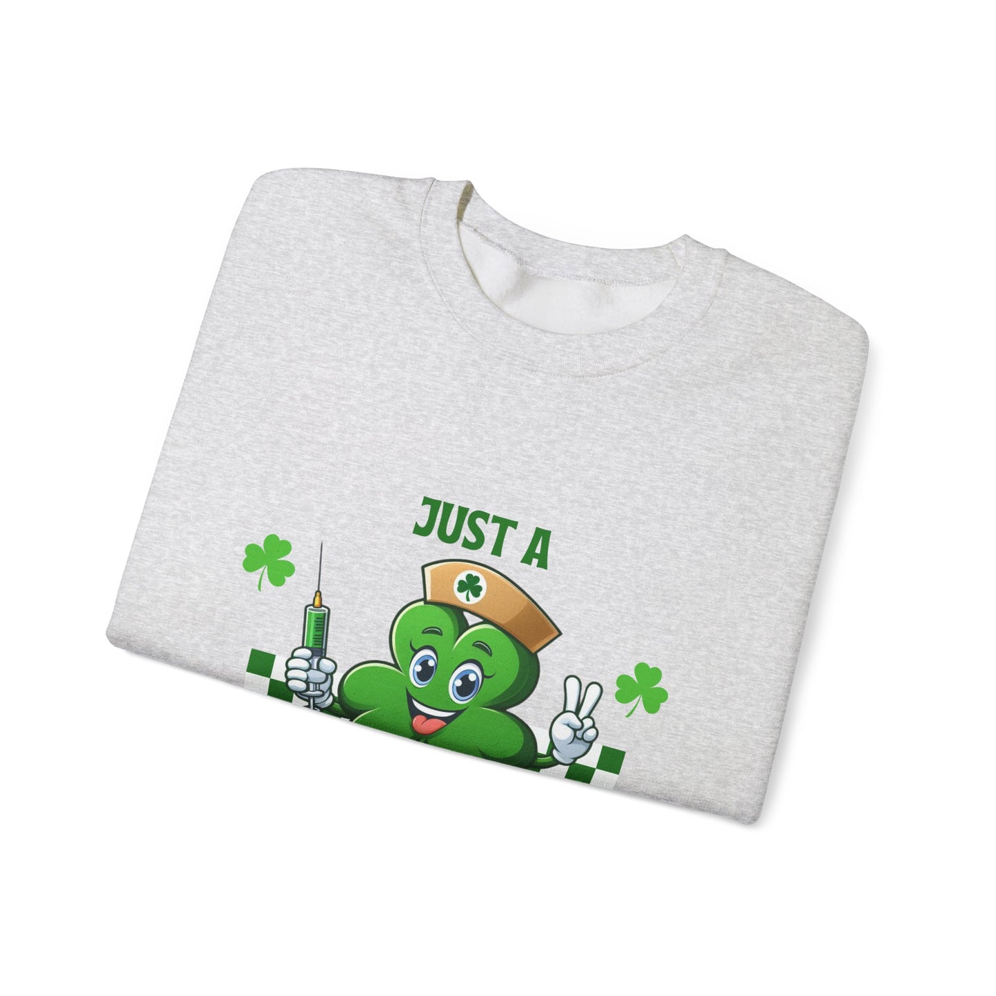 Funny Shamrock Nurse Sweatshirt