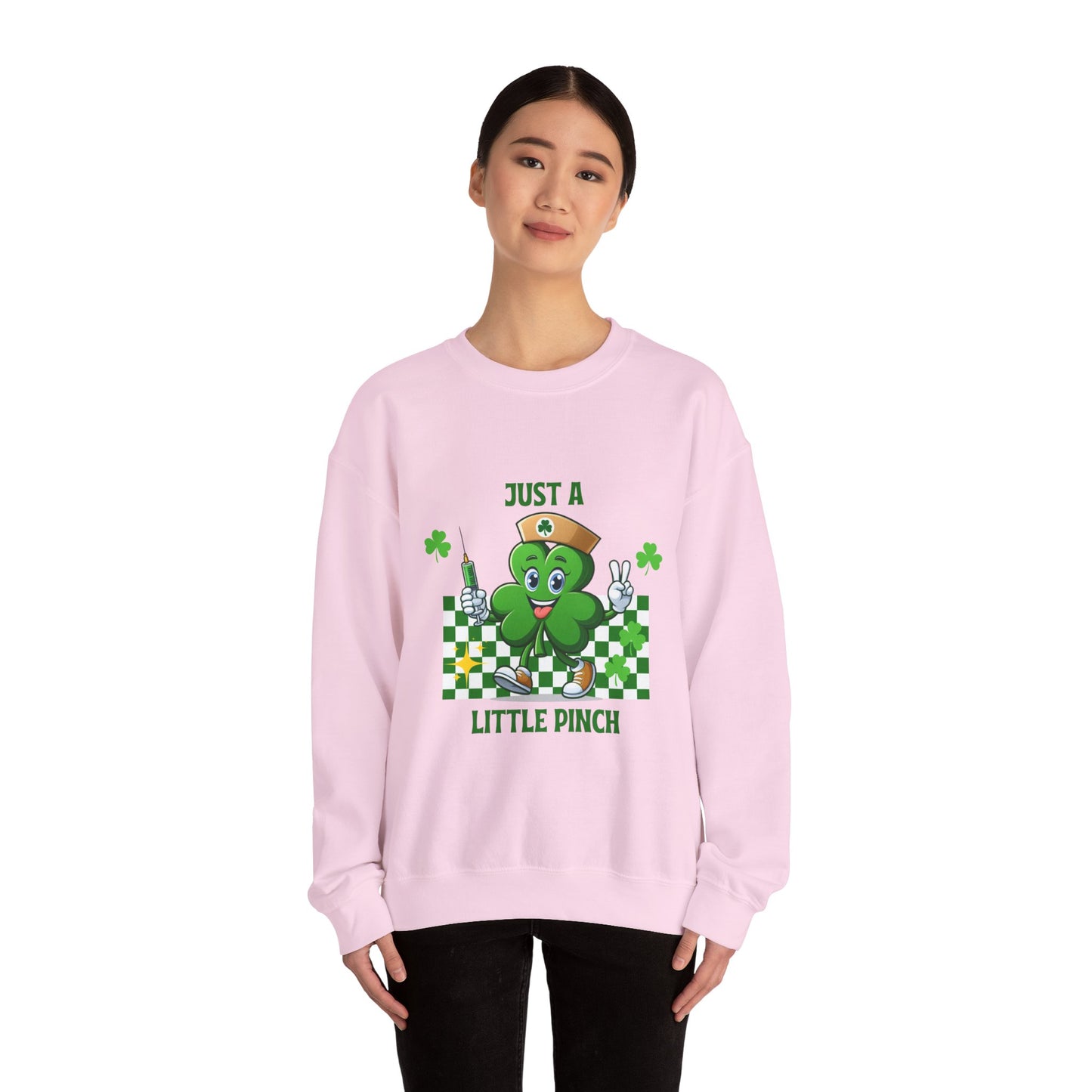 Funny Shamrock Nurse Sweatshirt