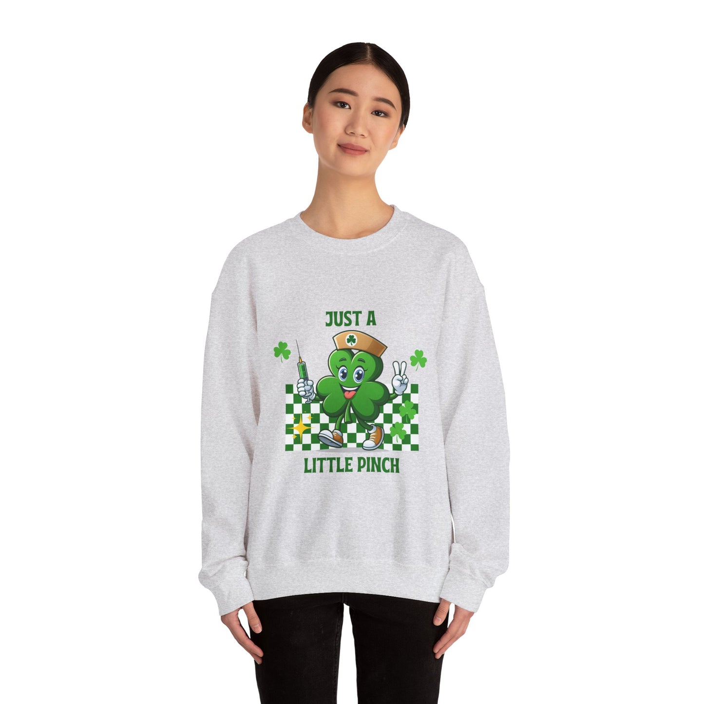 Funny Shamrock Nurse Sweatshirt
