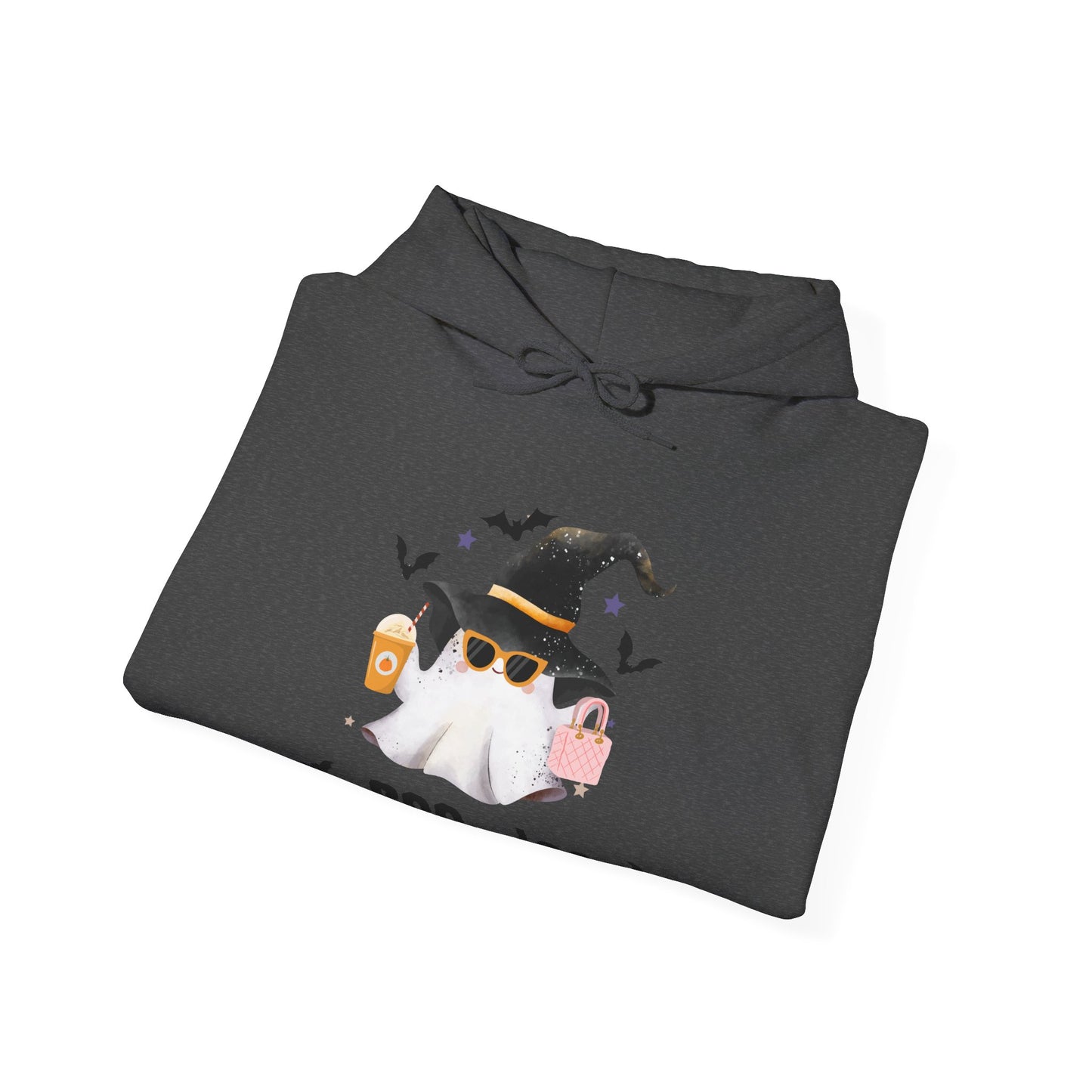 Boo-Jee and Cute Halloween Ghost Hooded Sweatshirt