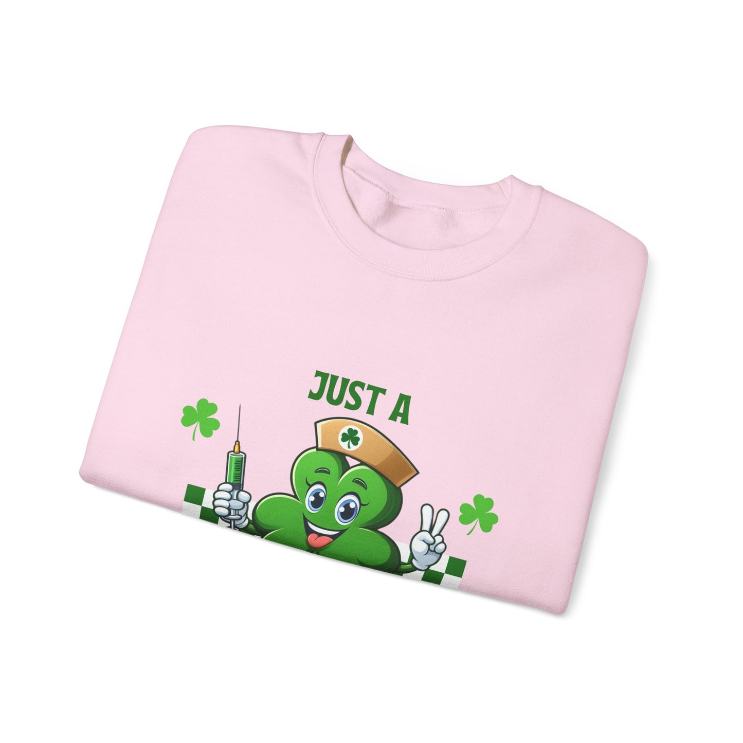Funny Shamrock Nurse Sweatshirt