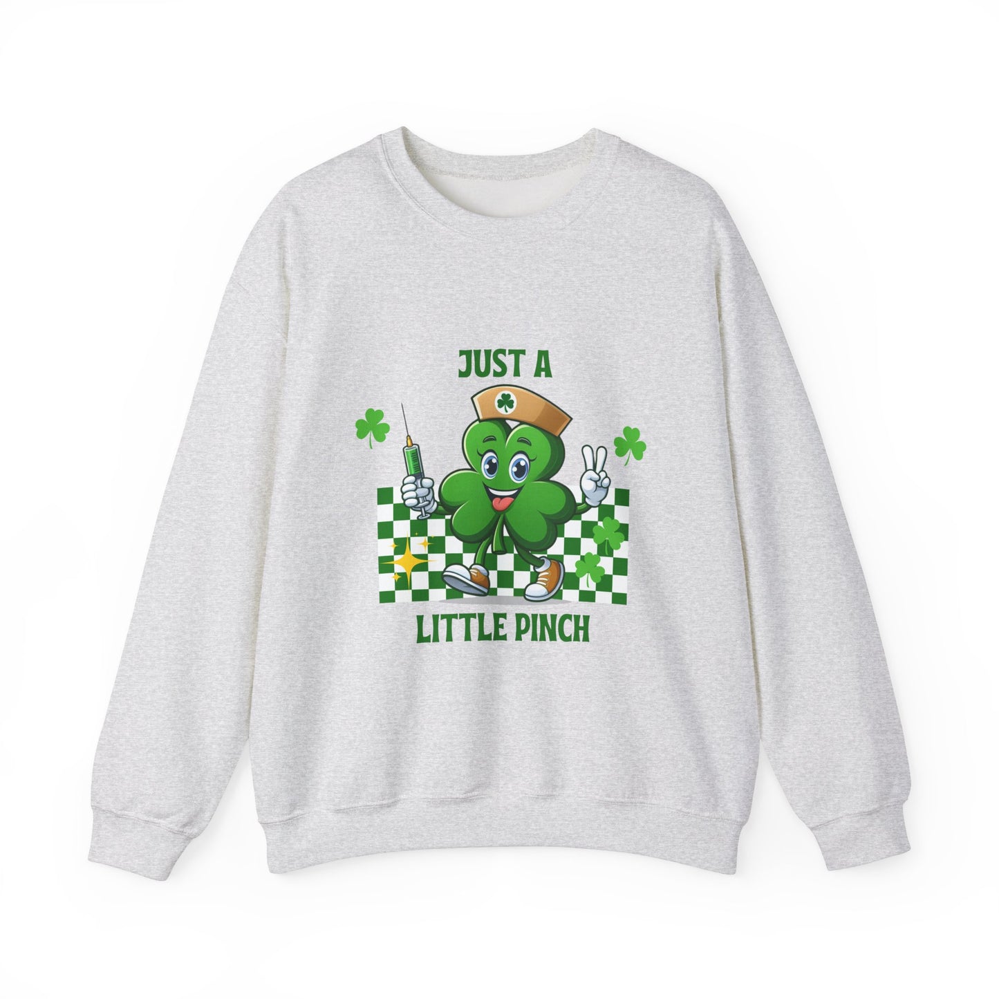 Funny Shamrock Nurse Sweatshirt