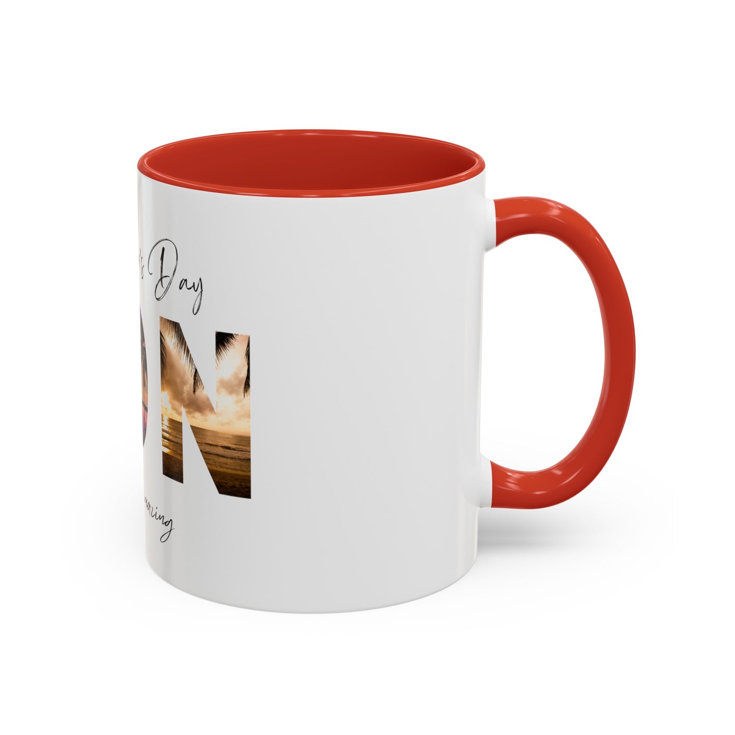 "Happy Father's Day Son" Colorful Coffee Mug (11, 15oz)