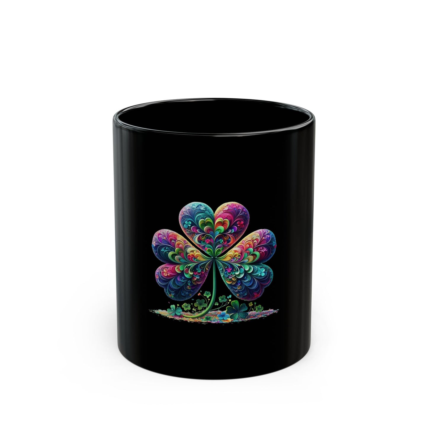 Colorful Shamrock St Patrick's Day Mug