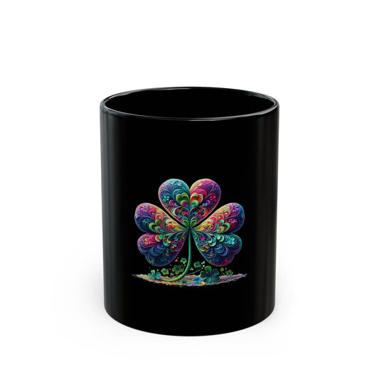 Colorful Shamrock St Patrick's Day Mug