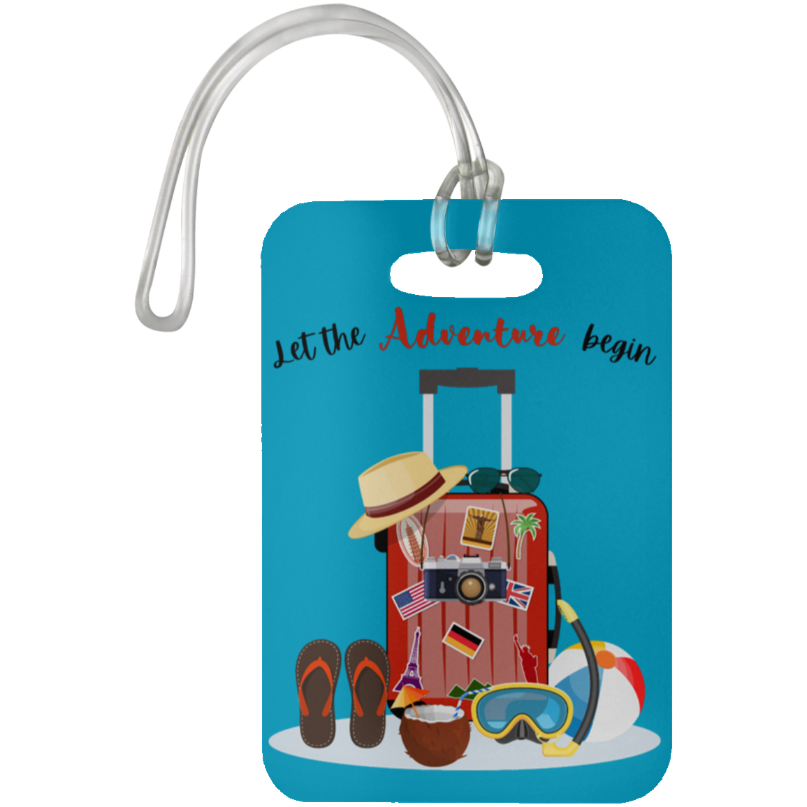 "Adventure" Luggage Bag Tag