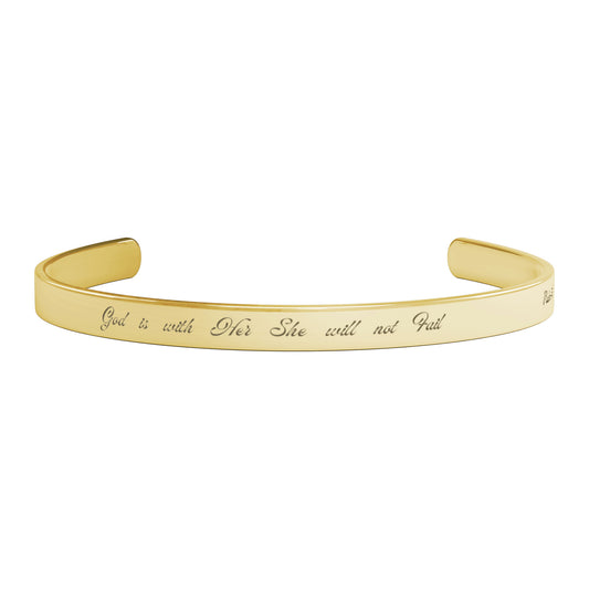 Inspirational Cuff Bracelet