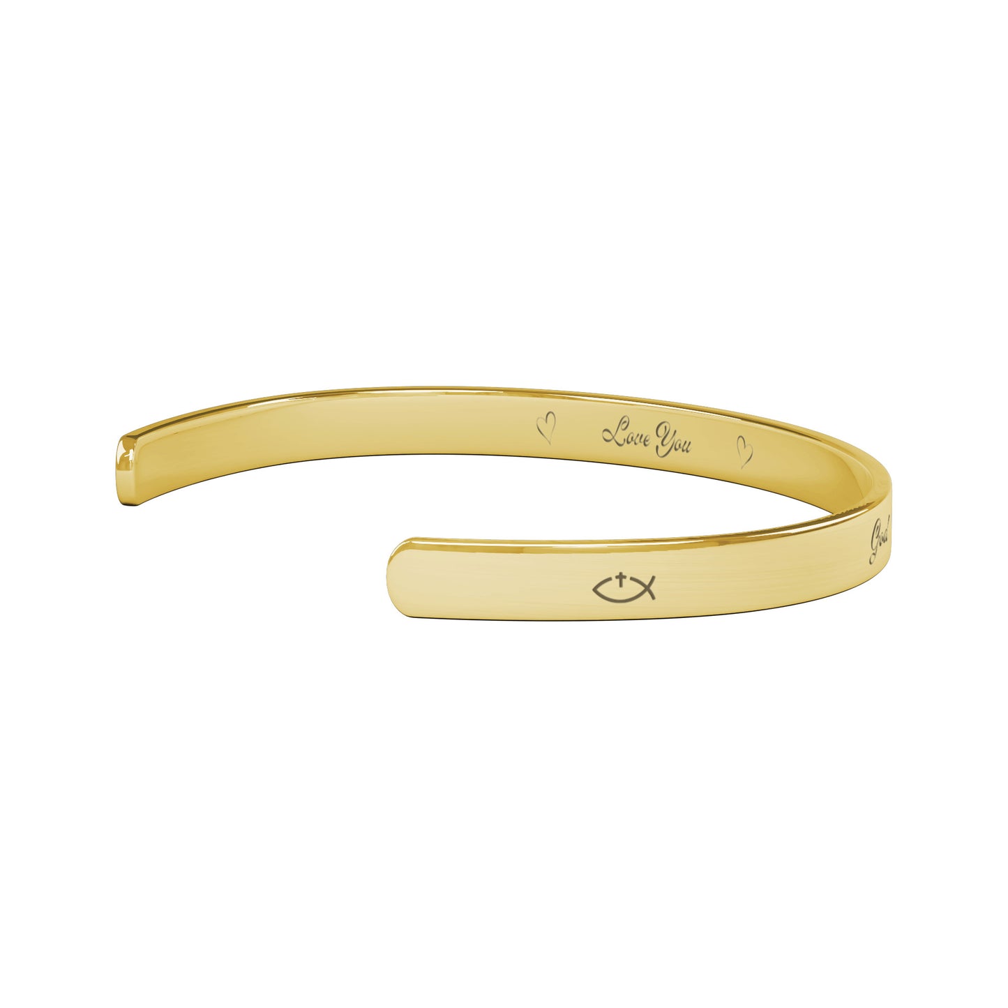 Inspirational Cuff Bracelet