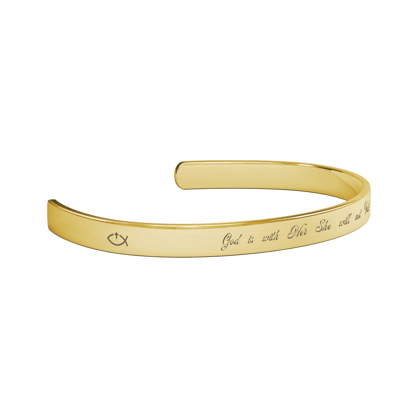 Inspirational Cuff Bracelet