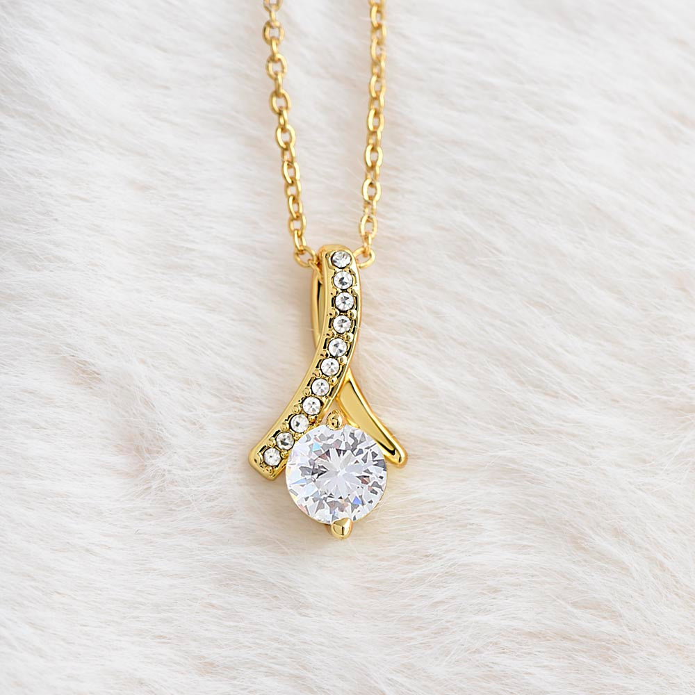 To My Beautiful Daughter Necklace
