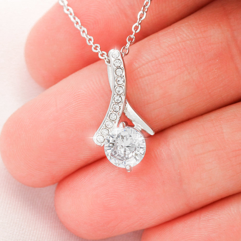 To My Beautiful Daughter Necklace