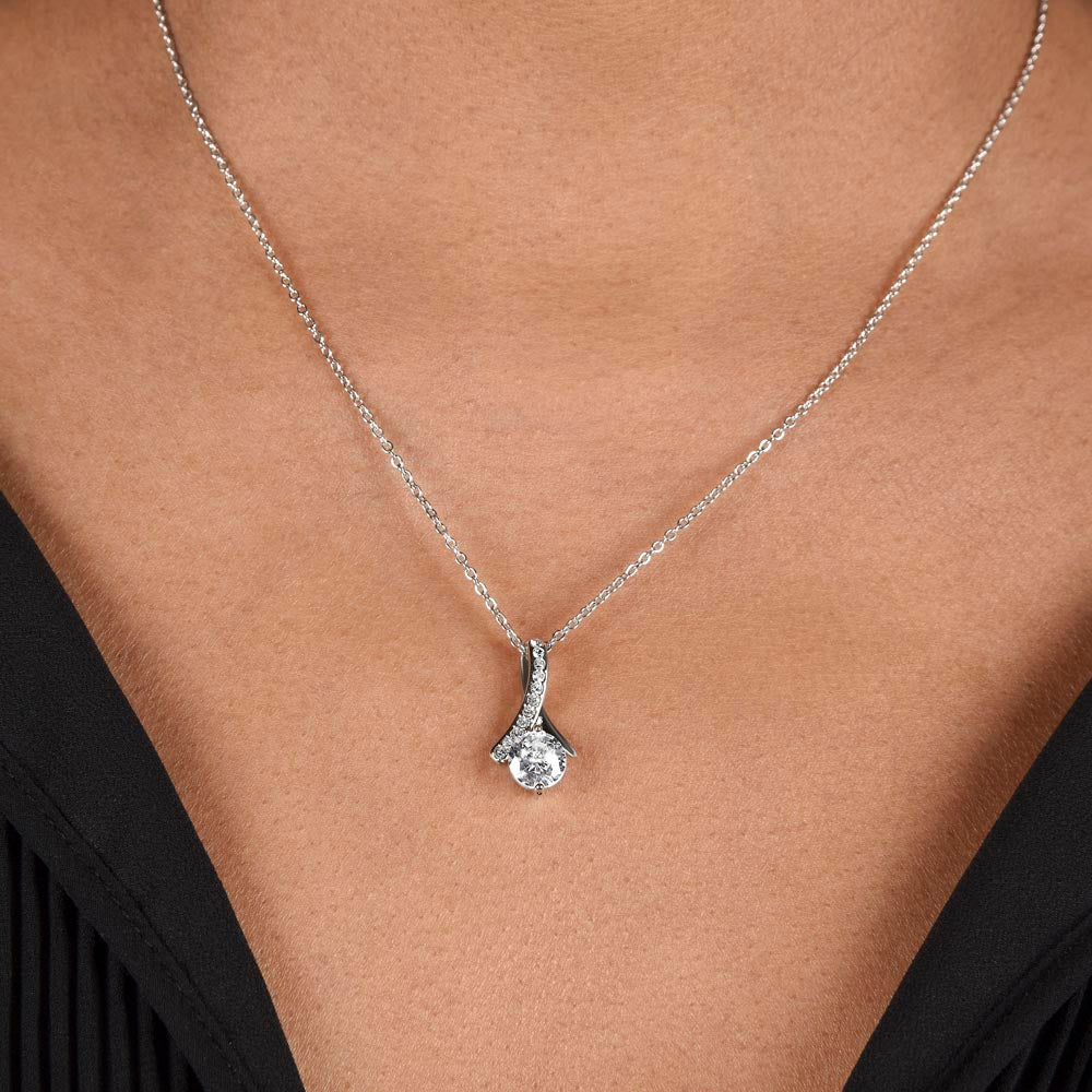 To My Beautiful Daughter Necklace