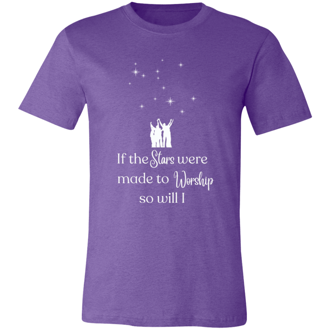 "If the Stars were made to Worship" Unisex  Short-Sleeve T-Shirt