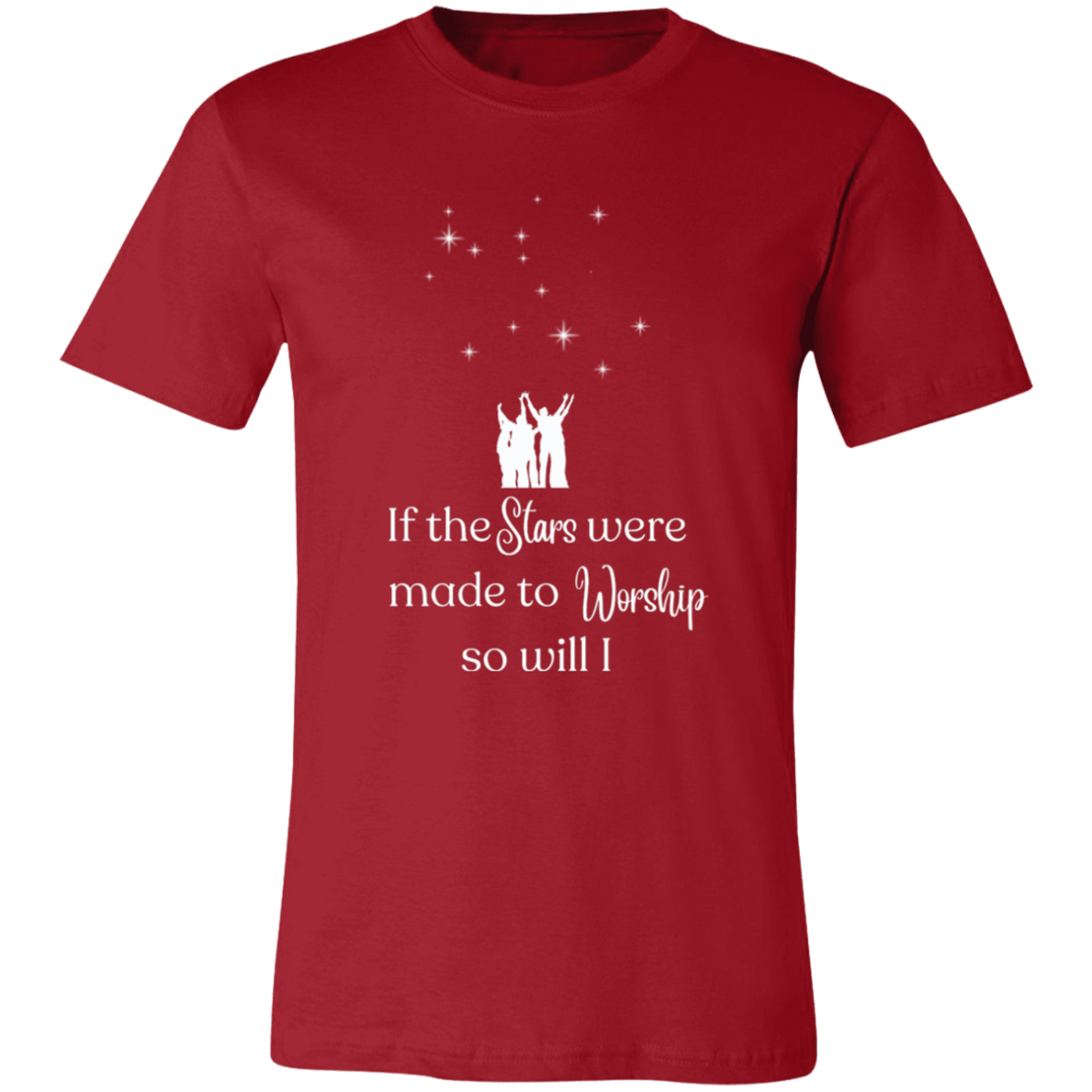"If the Stars were made to Worship" Unisex  Short-Sleeve T-Shirt
