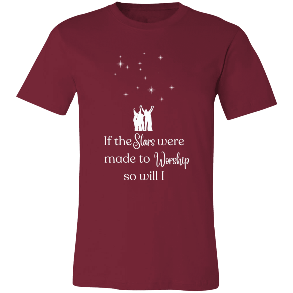 "If the Stars were made to Worship" Unisex  Short-Sleeve T-Shirt