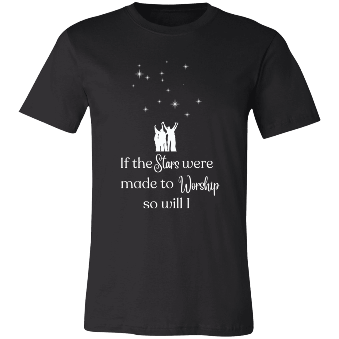 "If the Stars were made to Worship" Unisex  Short-Sleeve T-Shirt