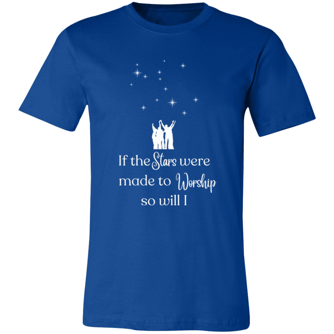 "If the Stars were made to Worship" Unisex Short-Sleeve T-Shirt