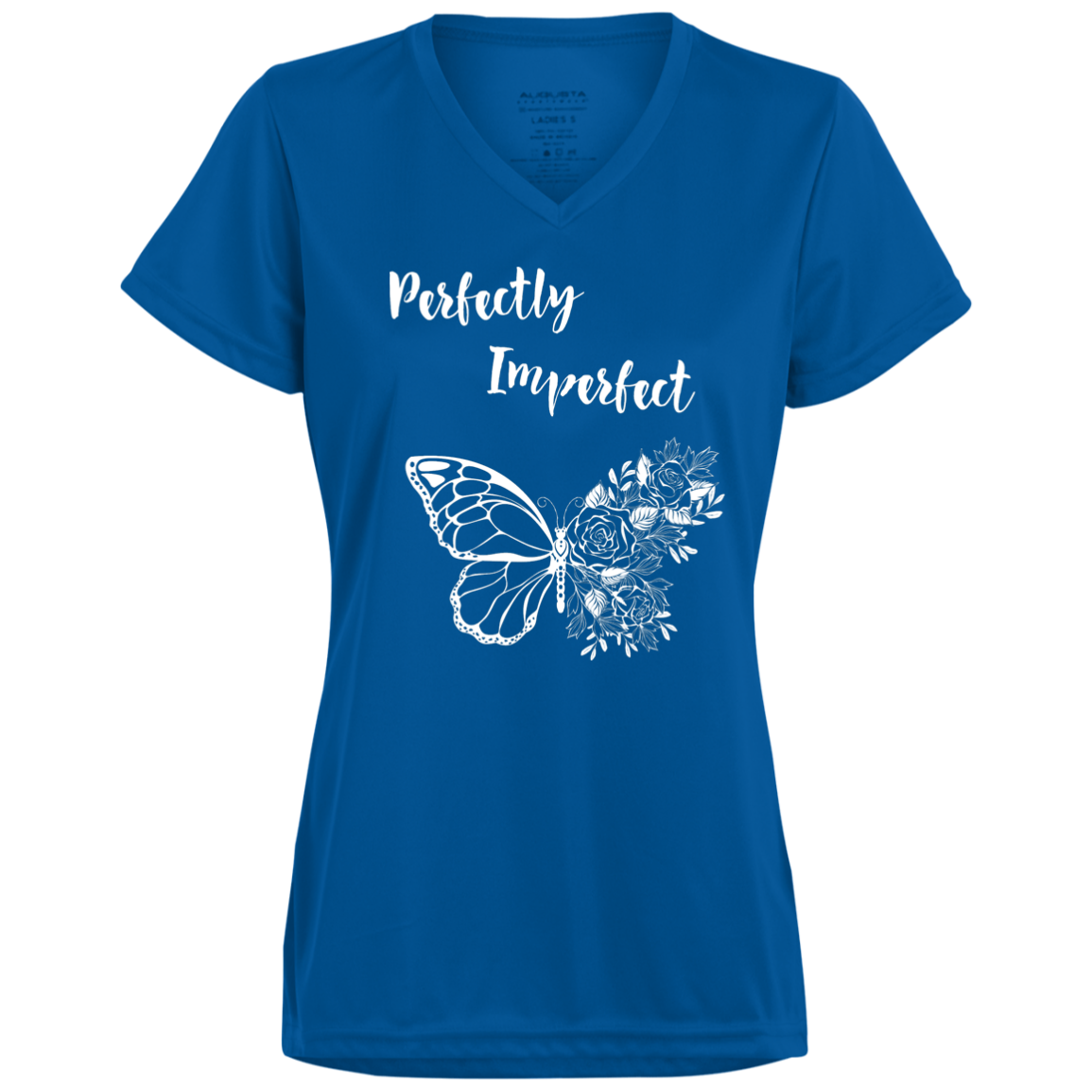"Perfectly Imperfect" V-Neck T-Shirt