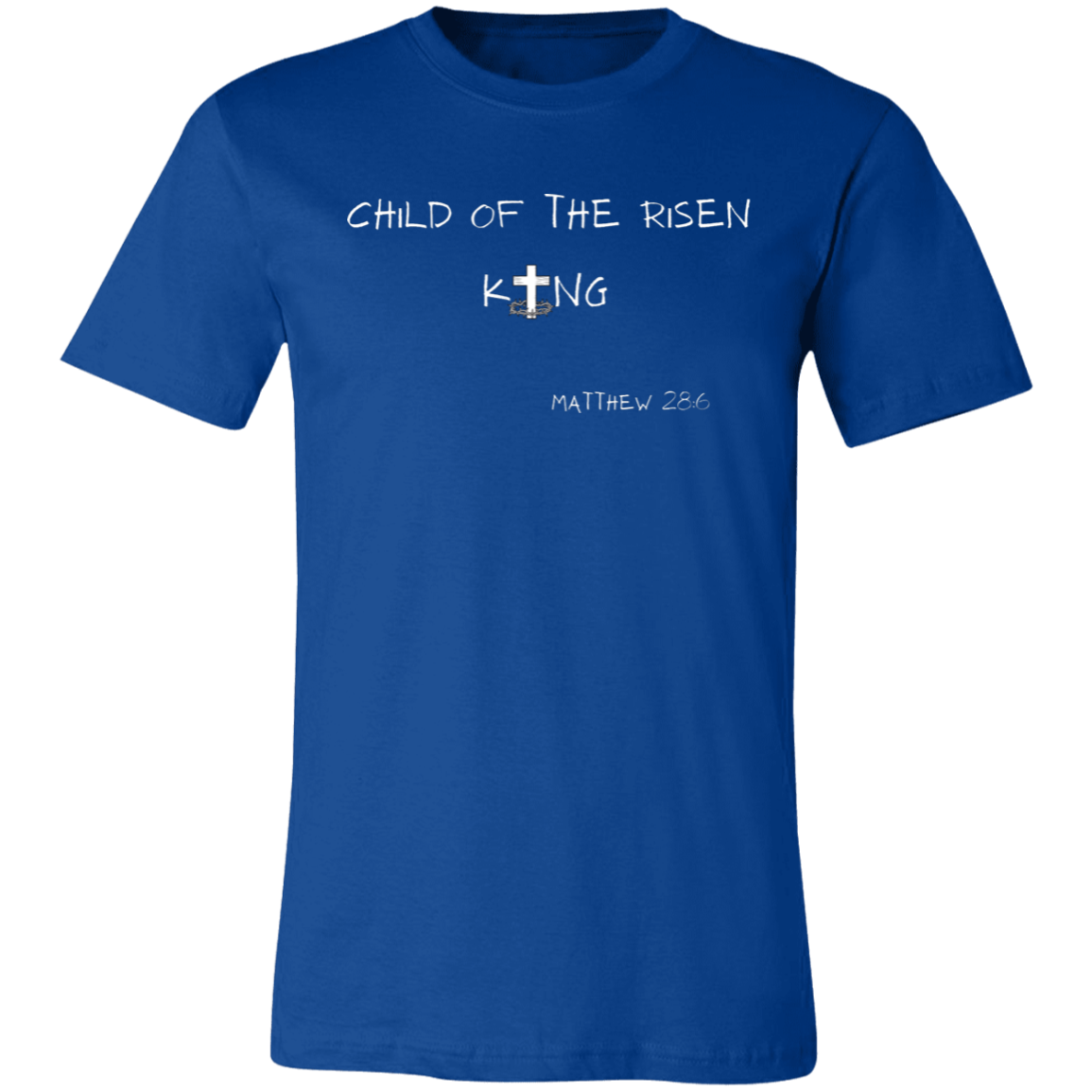 Child of the Risen King" Unisex Jersey Short-Sleeve T-Shirt