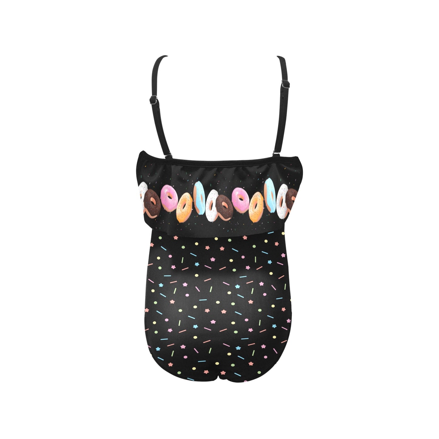 "Donut" Girls Ruffle Swimsuit