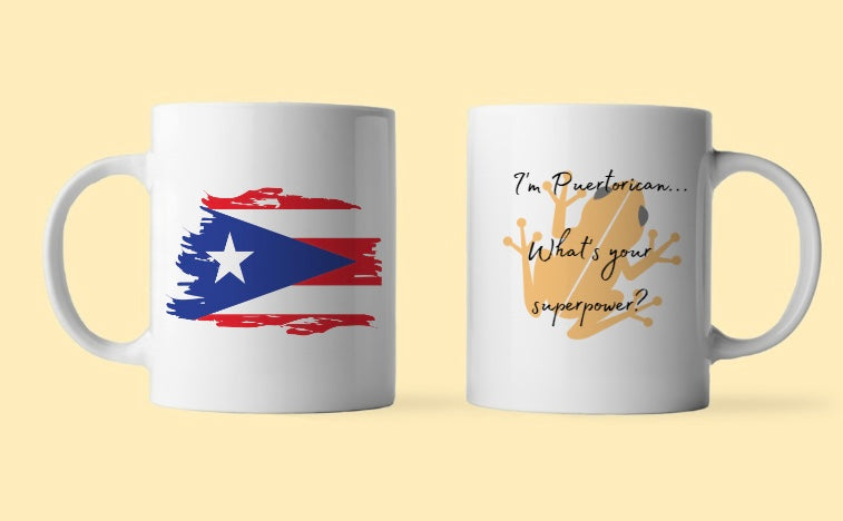 "Puerto Rico Coqui" 11 oz. Accent Mug