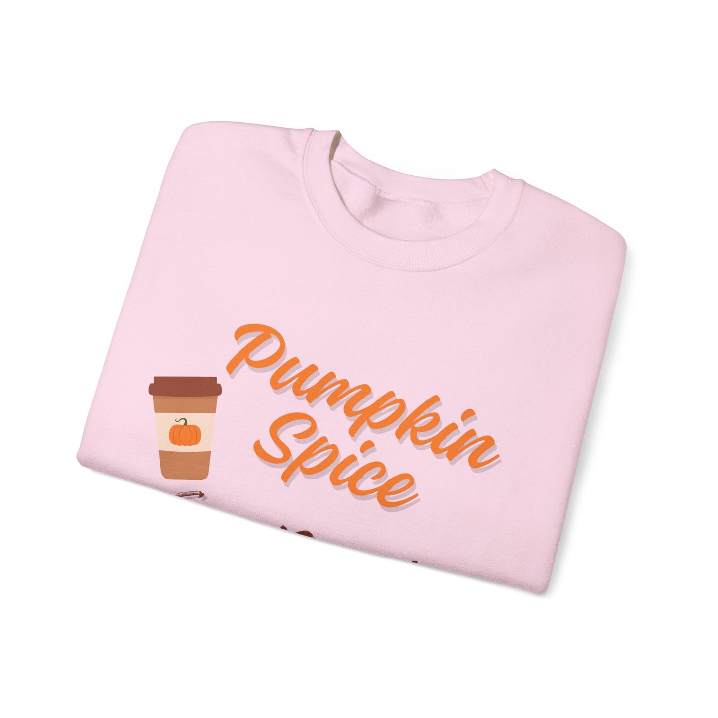 Pumpkin Spice & Jesus Faith Fall Sweatshirt