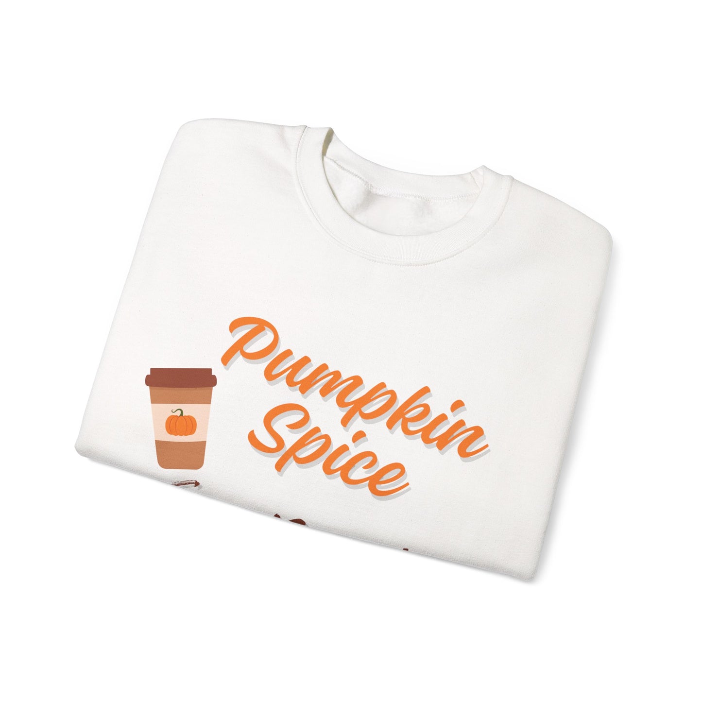 Pumpkin Spice & Jesus Faith Fall Sweatshirt