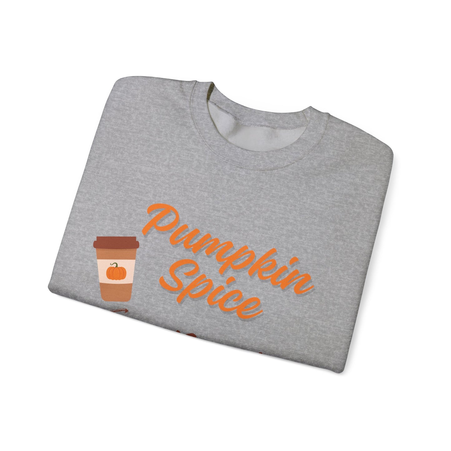 Pumpkin Spice & Jesus Faith Fall Sweatshirt