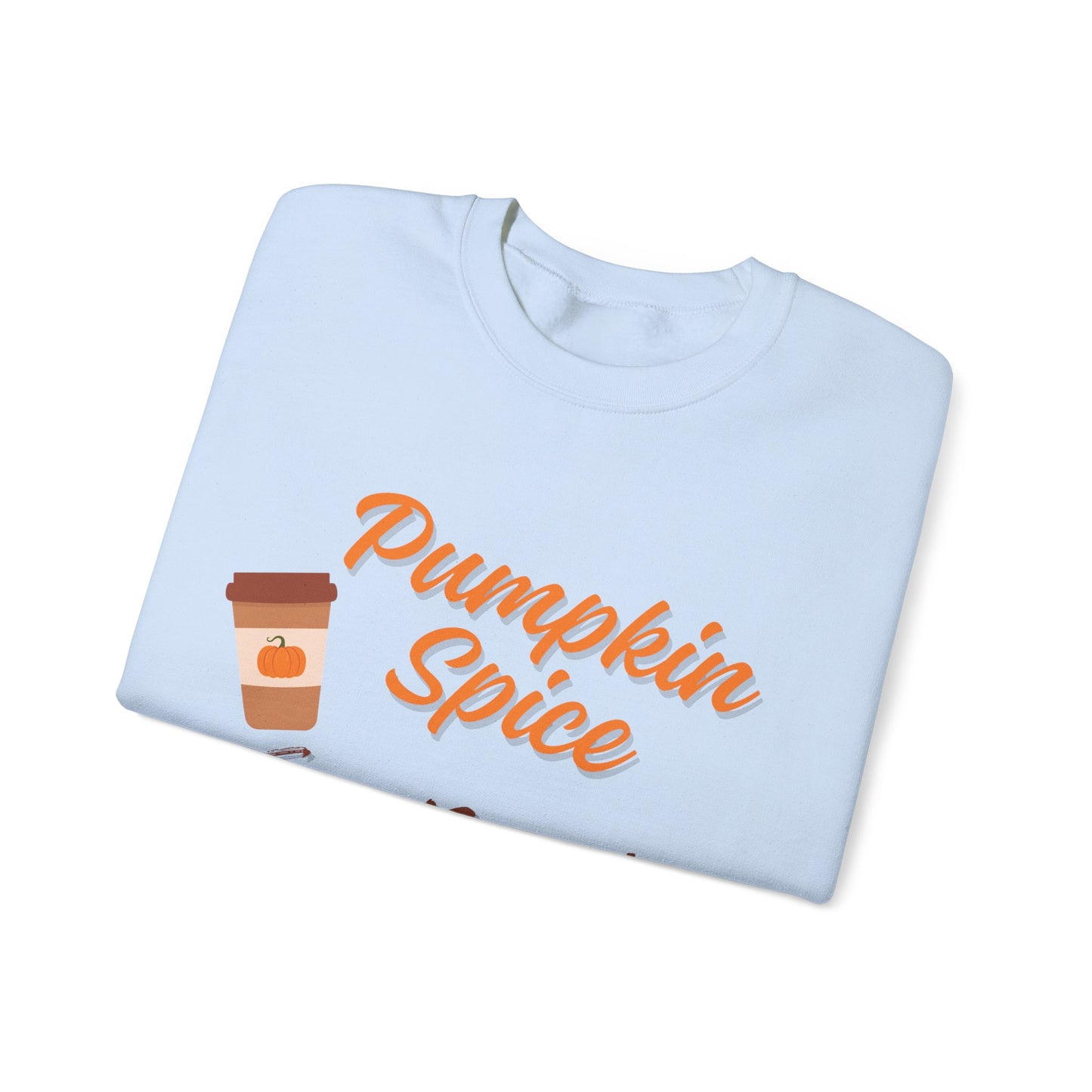 Pumpkin Spice & Jesus Faith Fall Sweatshirt