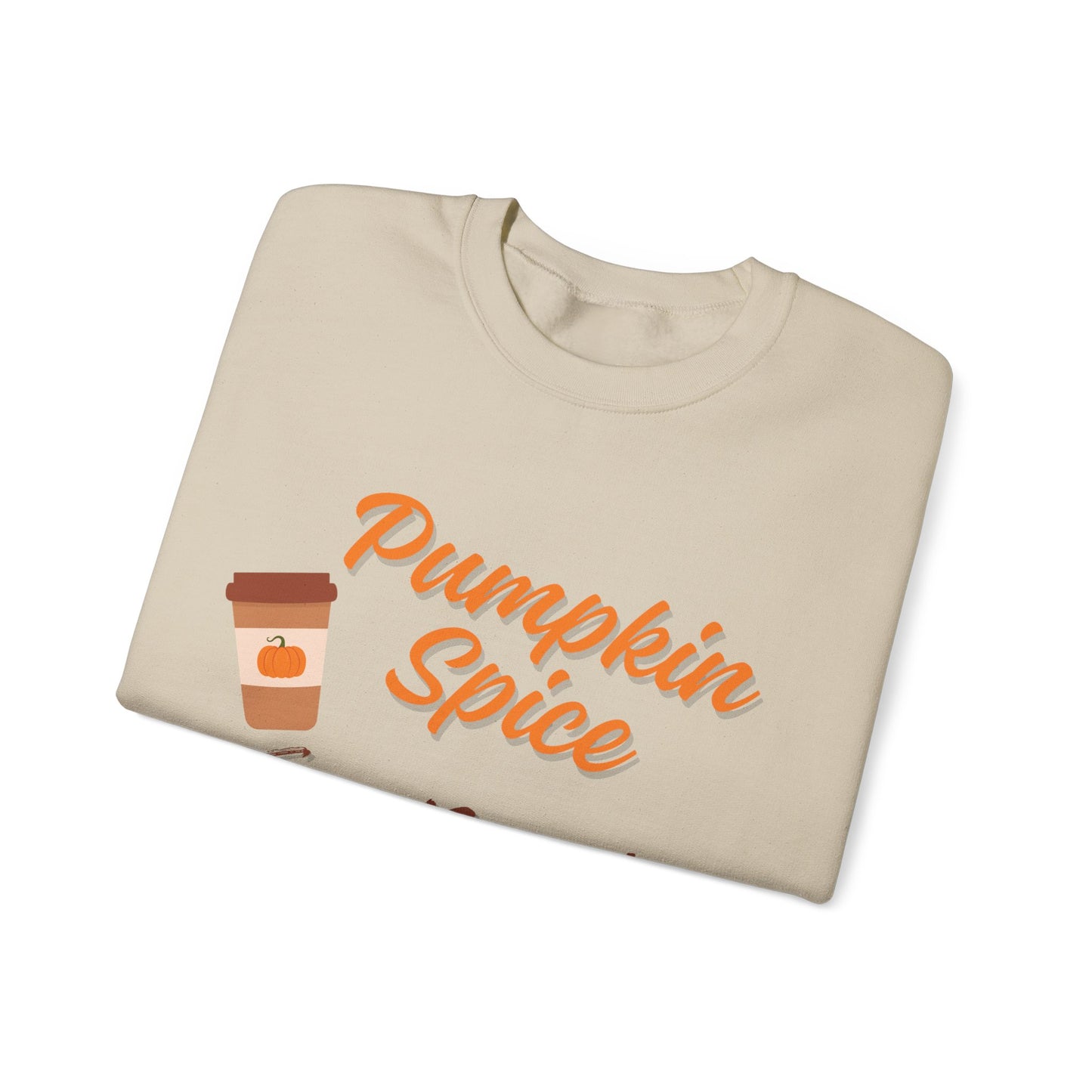 Pumpkin Spice & Jesus Faith Fall Sweatshirt
