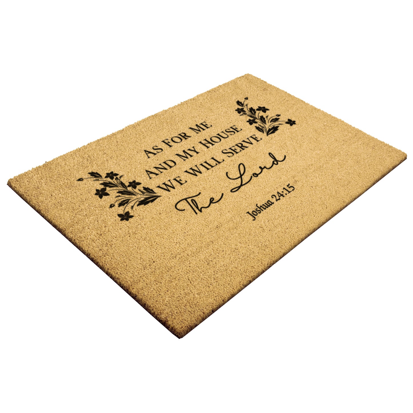 As For Me And My House Doormat