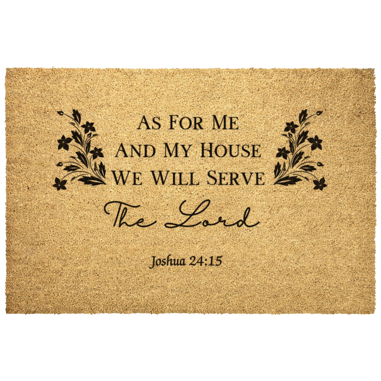 As For Me And My House Doormat