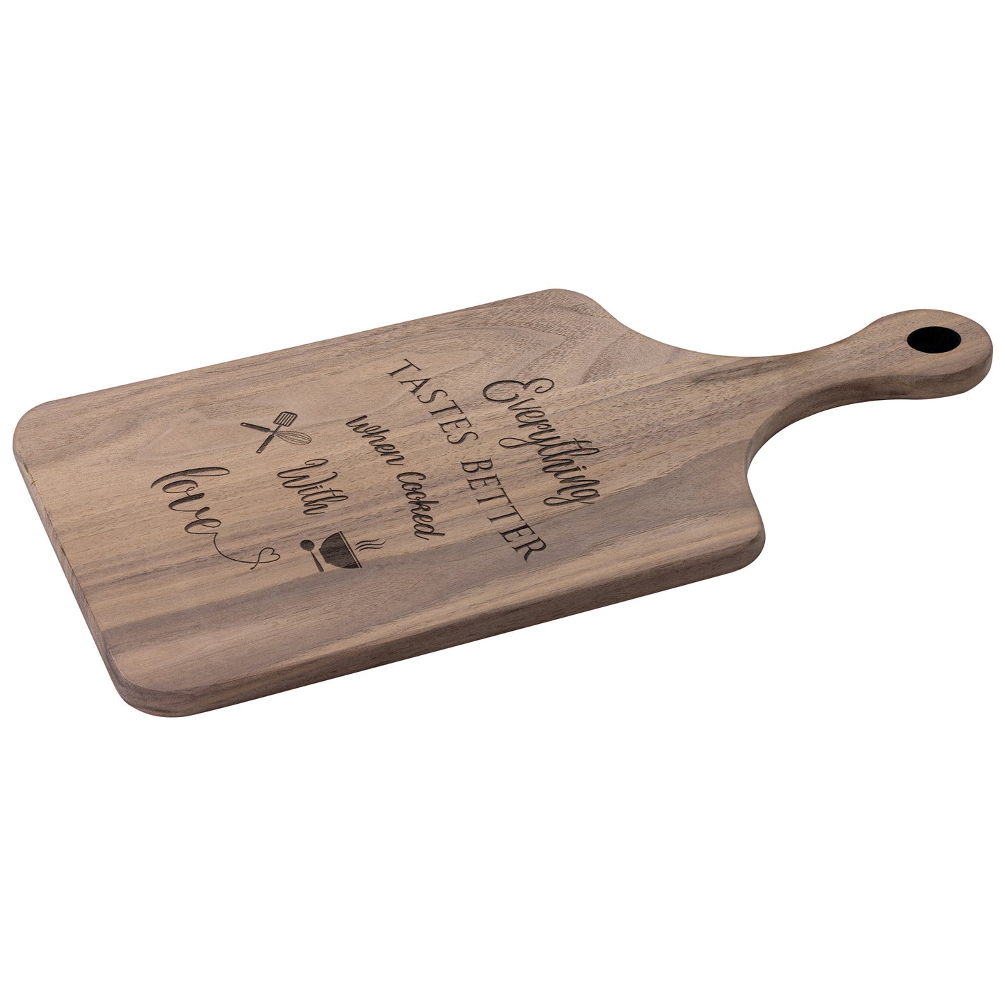 Cooked with Love Cutting Board