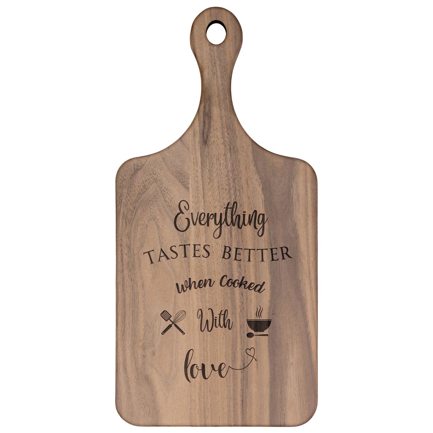 Cooked with Love Cutting Board