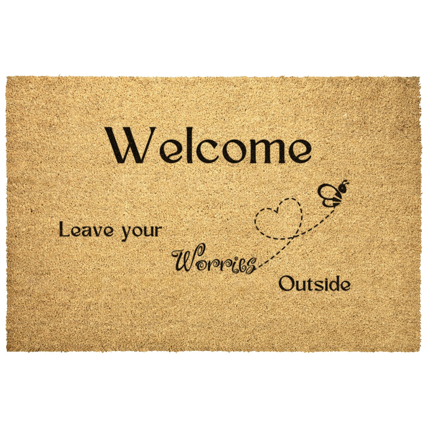 Leave Your Worries Doormat